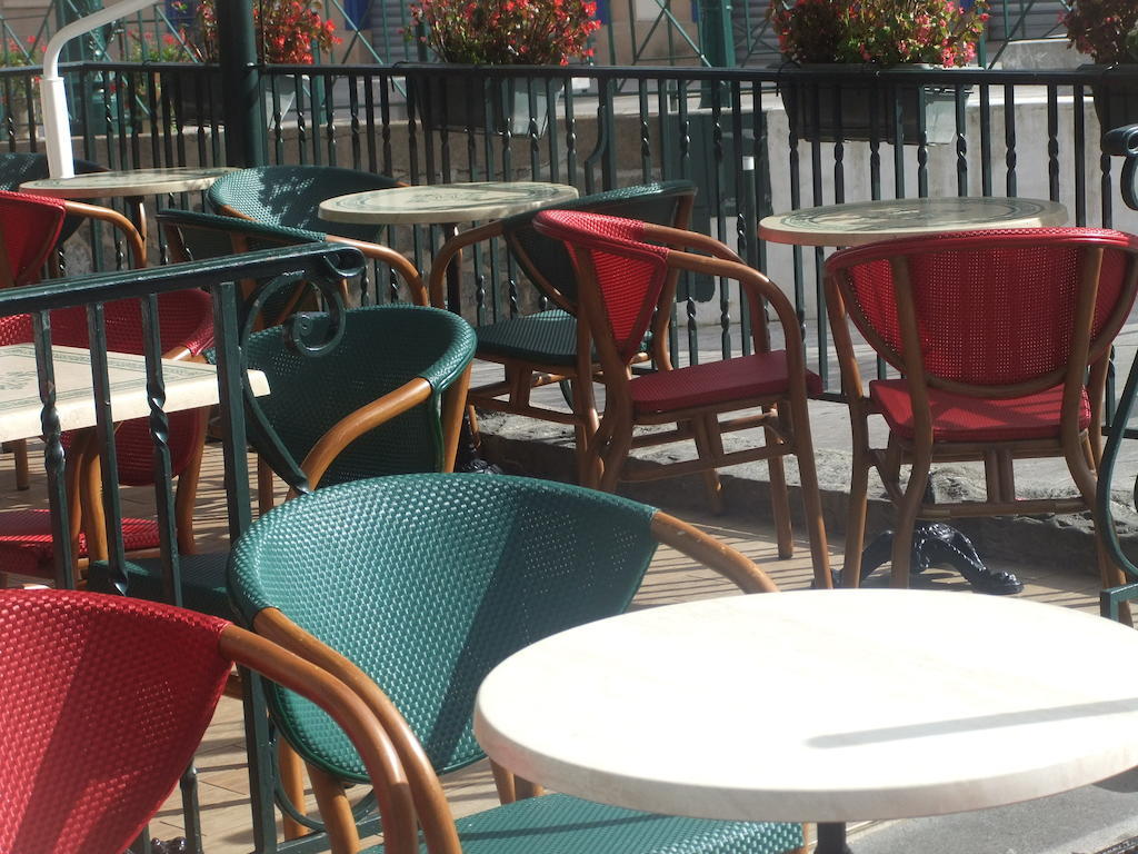 Hotel-Cafe Du Trinquet Cambo-les-Bains Eksteriør bilde